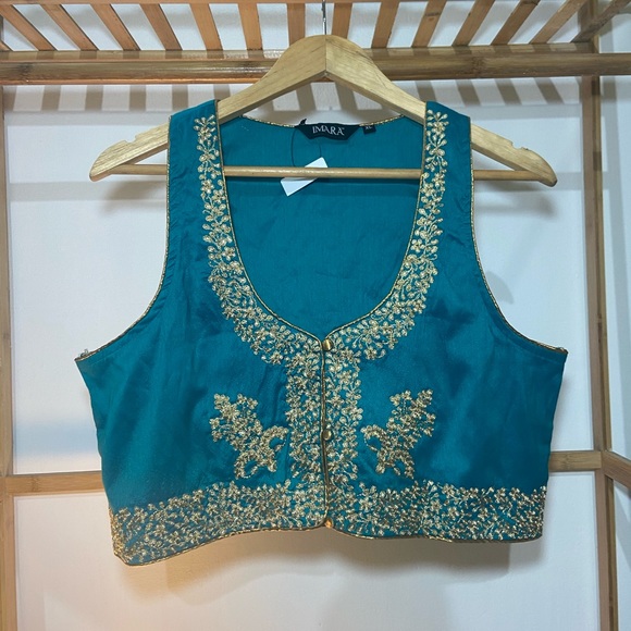 IMARA EMBROIDERED BLOUSE. Size- XL - Picture 6 of 10